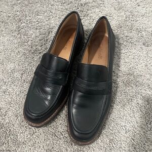Madewell The Bradley Lugsole Loafer in Leather